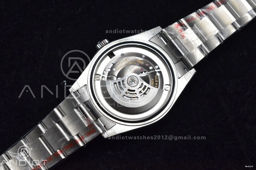 on Oyster Dial SS SS Best A23J Skydweller Bracelet Noob Black Edition 0209